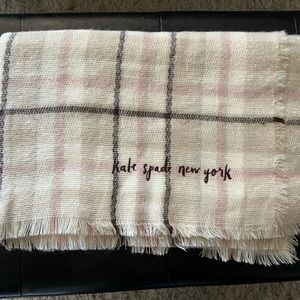 Kate Spade New York Plaid Blanket Scarf
